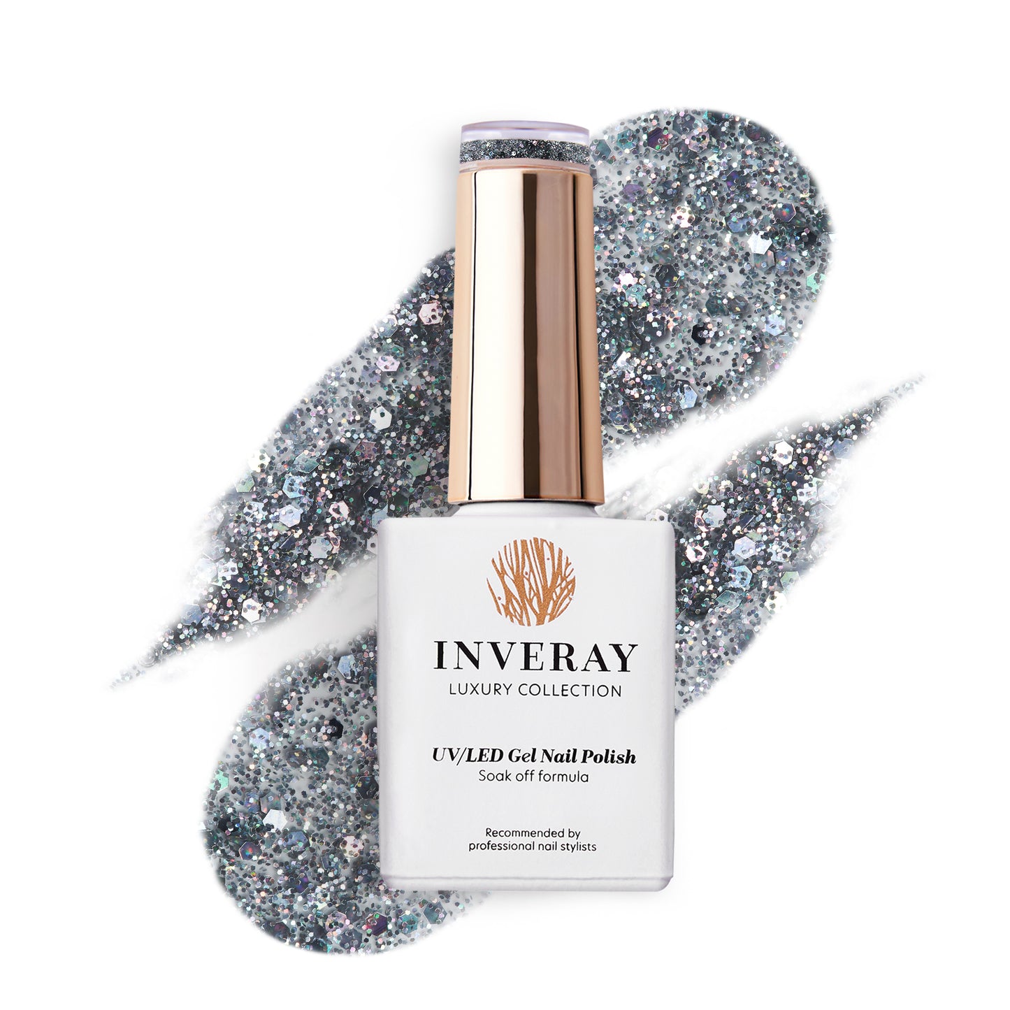 Inveray UV/LED Gel Nail Polish Luxury Collection N°116 DELIGHTFUL 10ml