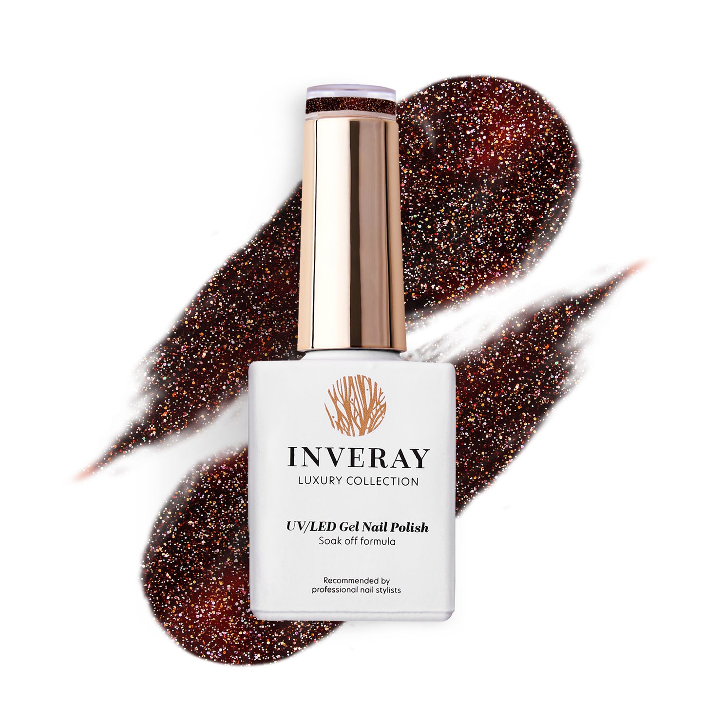Inveray UV/LED Gel Nail Polish Luxury Collection N°283 CHOCOLATE TRUFFLE 10ml