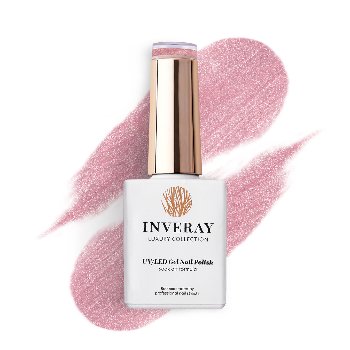 Inveray UV/LED Gel Nail Polish Luxury Collection N°314 SUNLIT SAND (KOREAN CAT EYE) 10ml