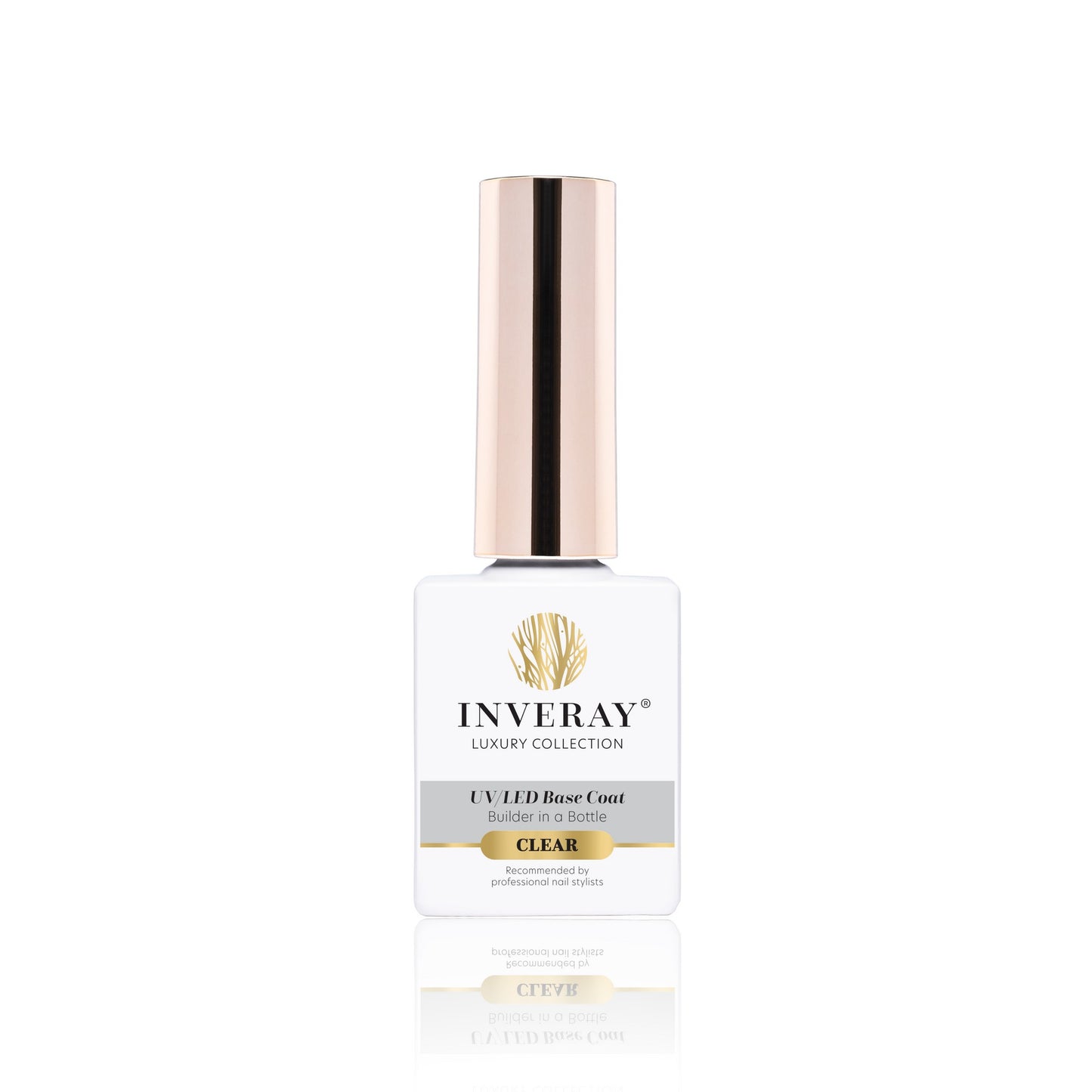 Inveray UV/LED Builder in a Bottle CLEAR Base Coat Luxury Collection 10ml