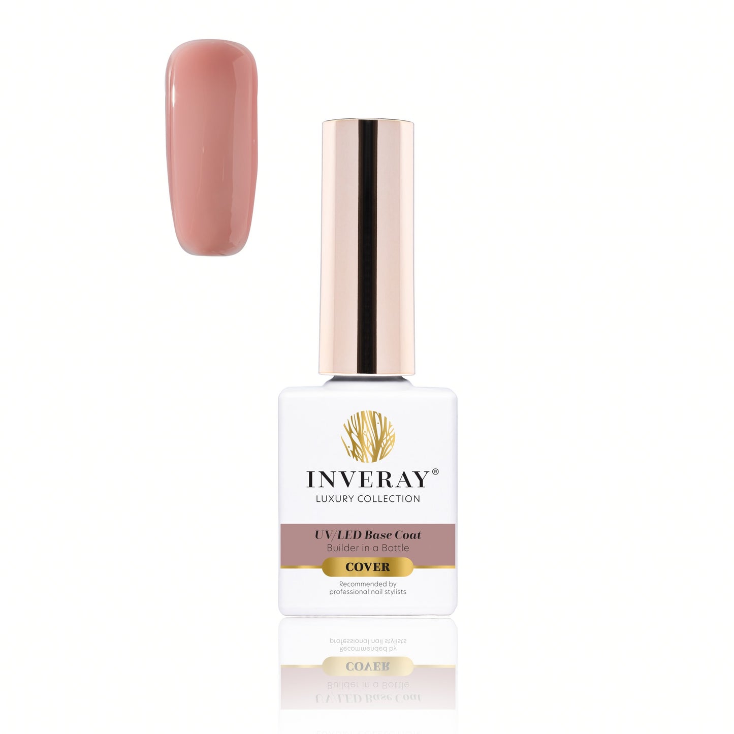 Inveray UV/LED Builder in a Bottle COVER Base Coat Luxury Collection 10ml