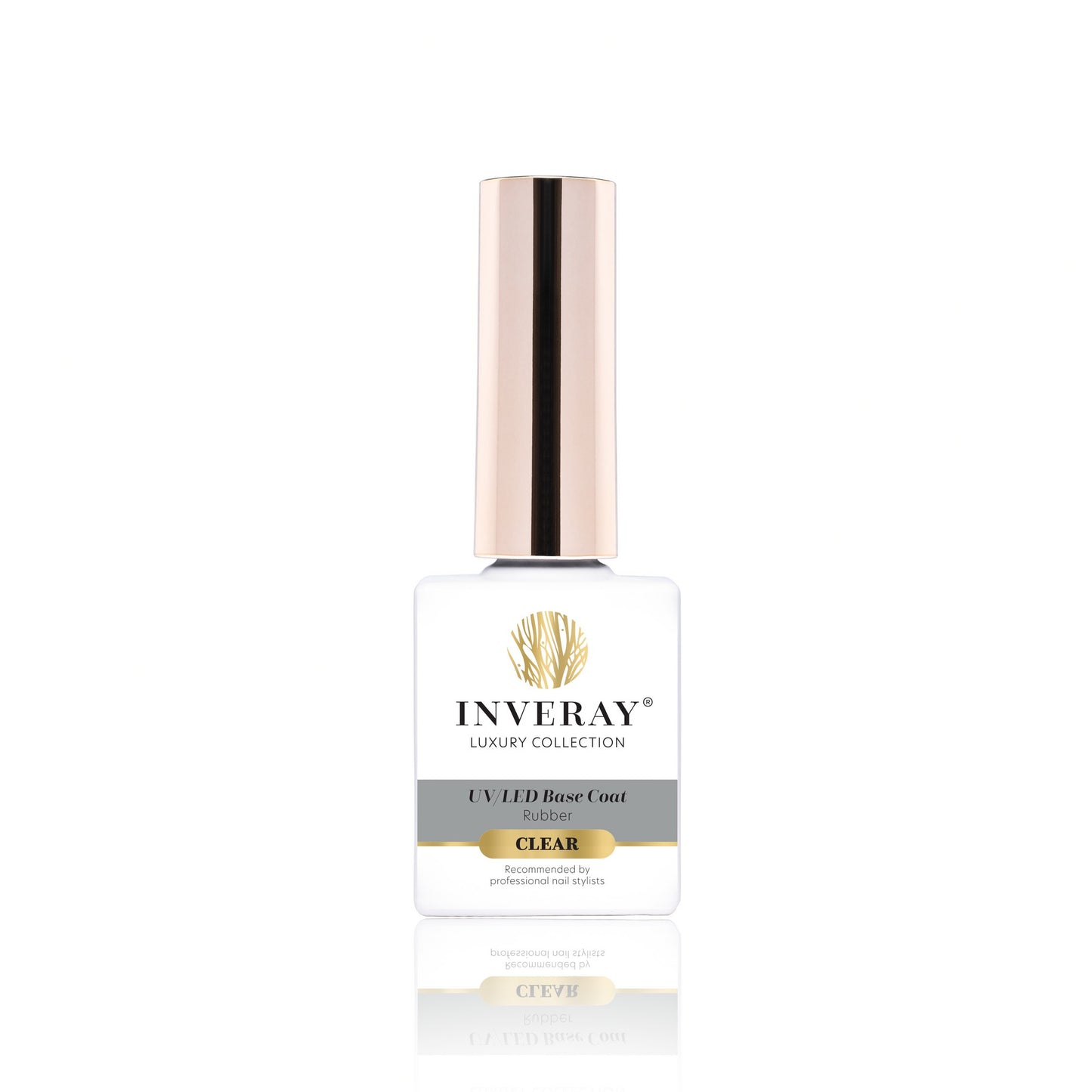 Inveray UV/LED Rubber Base Coat CLEAR Luxury Collection 10ml