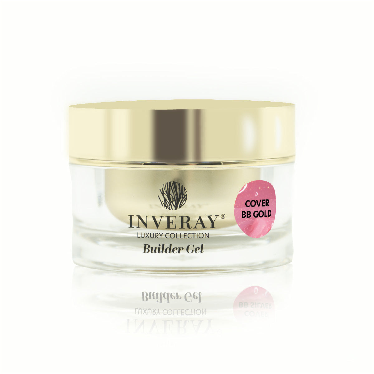 Inveray Builder Gel Cover BB GOLD Luxury Collection 15ml HEMA-FREE