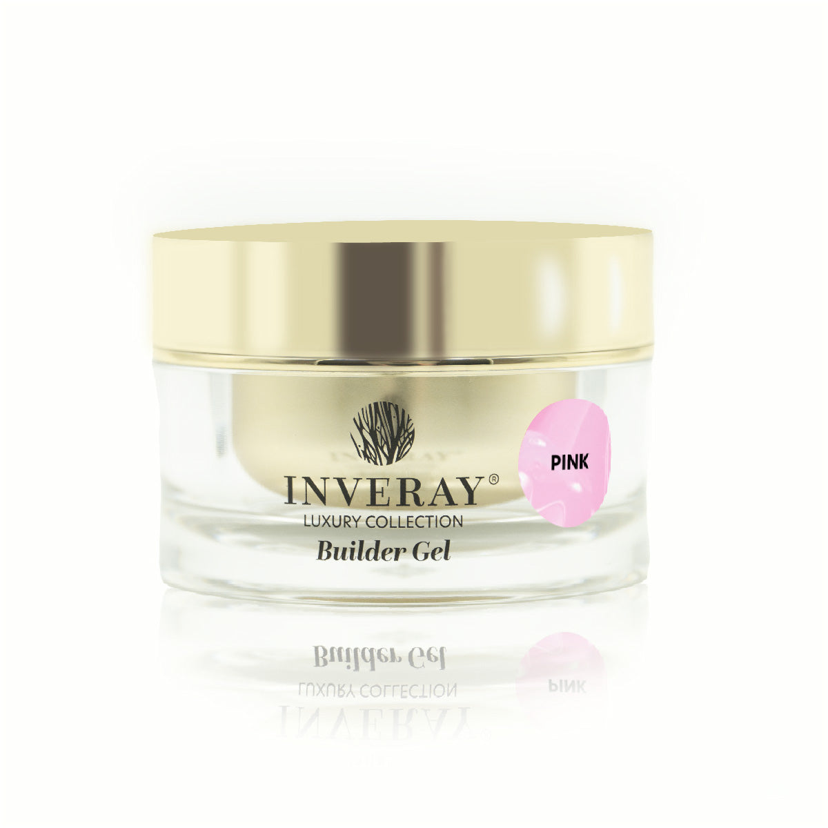 Inveray Builder Gel Cover PINK Luxury Collection 50ml HEMA-FREE
