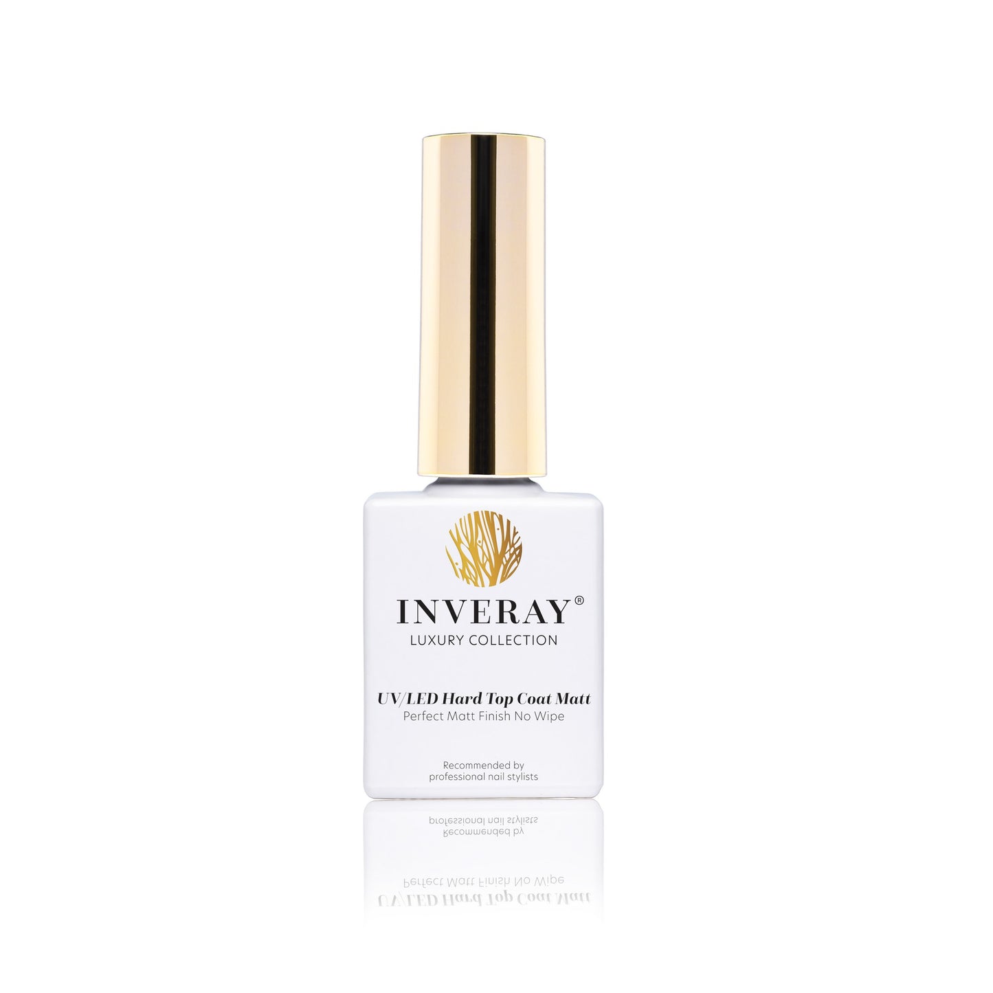 Inveray UV/LED Perfect Matt Finish Hard Top Coat Matt No Wipe Luxury Collection 10ml