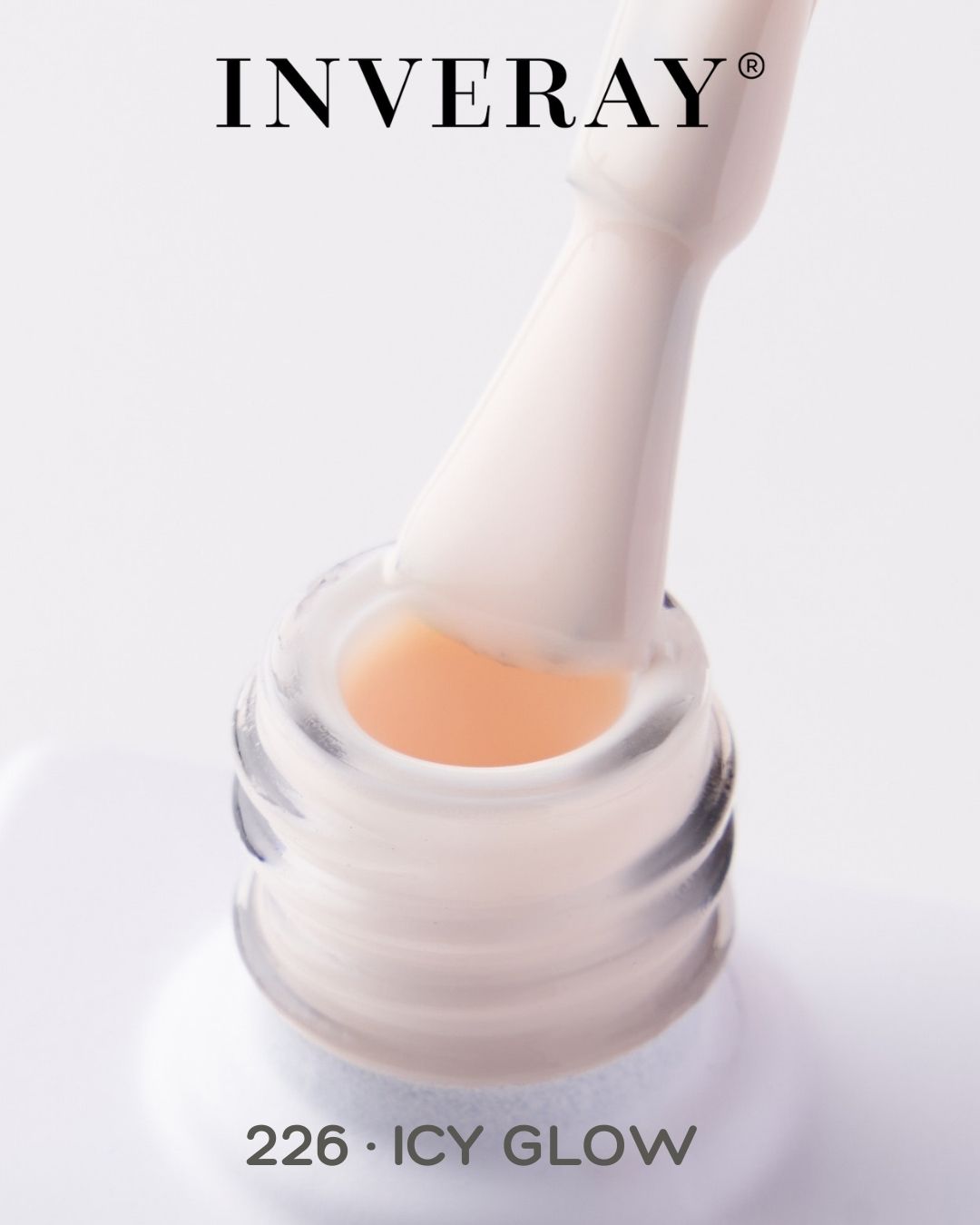 Inveray UV/LED Gel Nail Polish Luxury Collection N°226 ICY GLOW 10ml