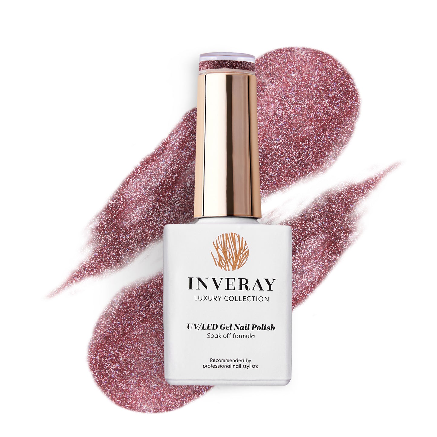 Inveray UV/LED Gel Nail Polish Luxury Collection N°262 APHRODITE’S SPARKS 10ml