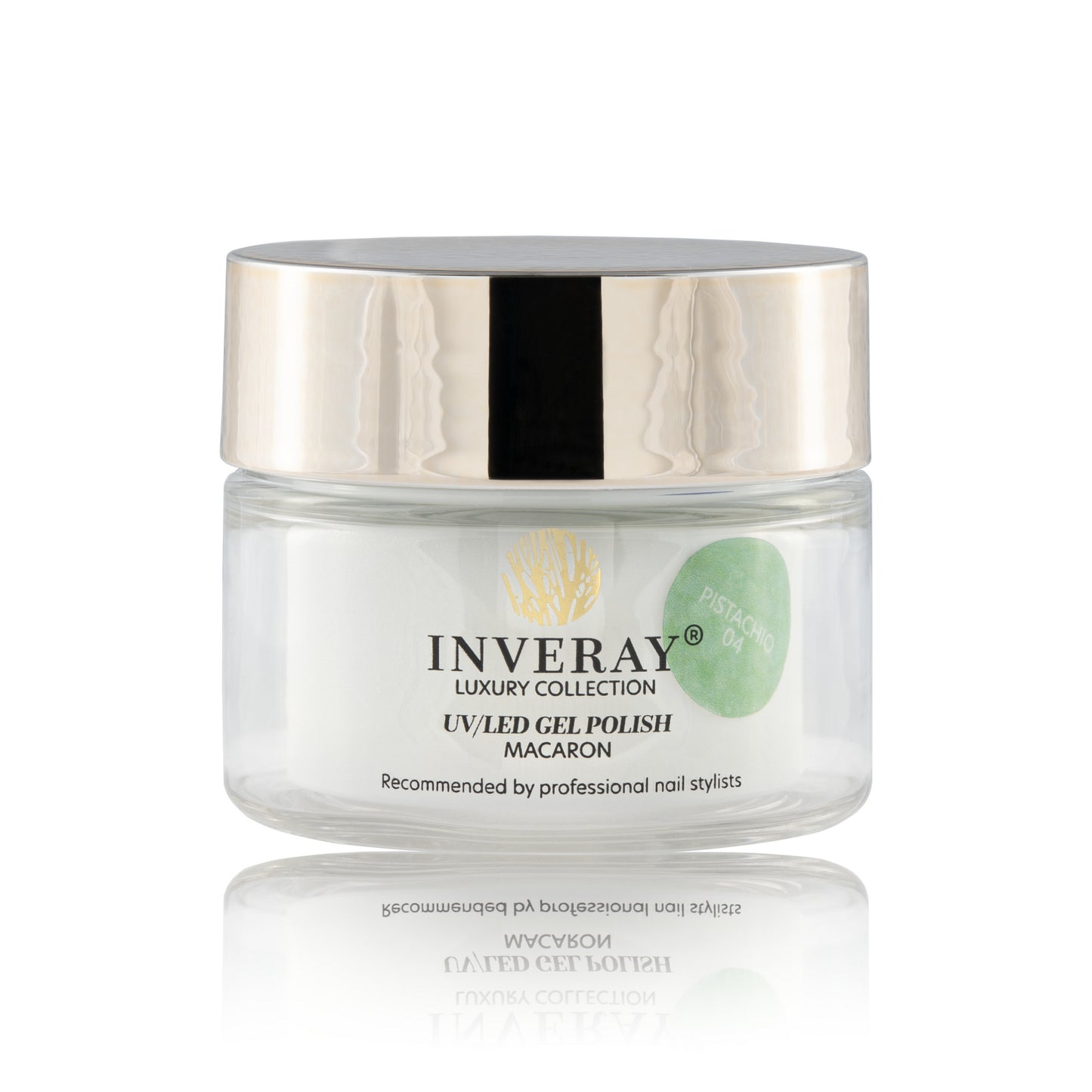 Inveray UV/LED Gel Nail Polish MACARON 004 PISTACHIO 10ml