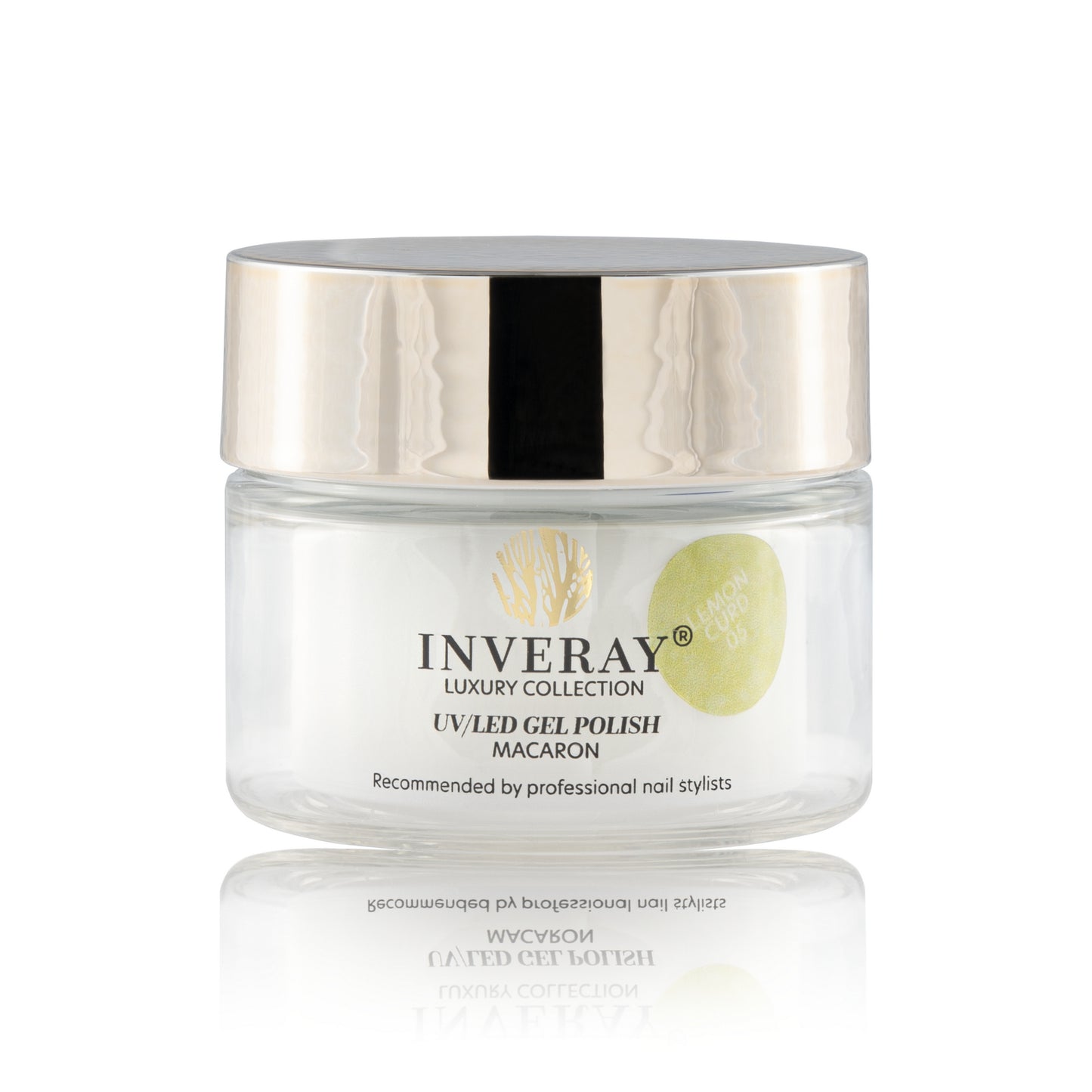 Inveray UV/LED Gel Nail Polish MACARON 005 LEMON CURD 10ml