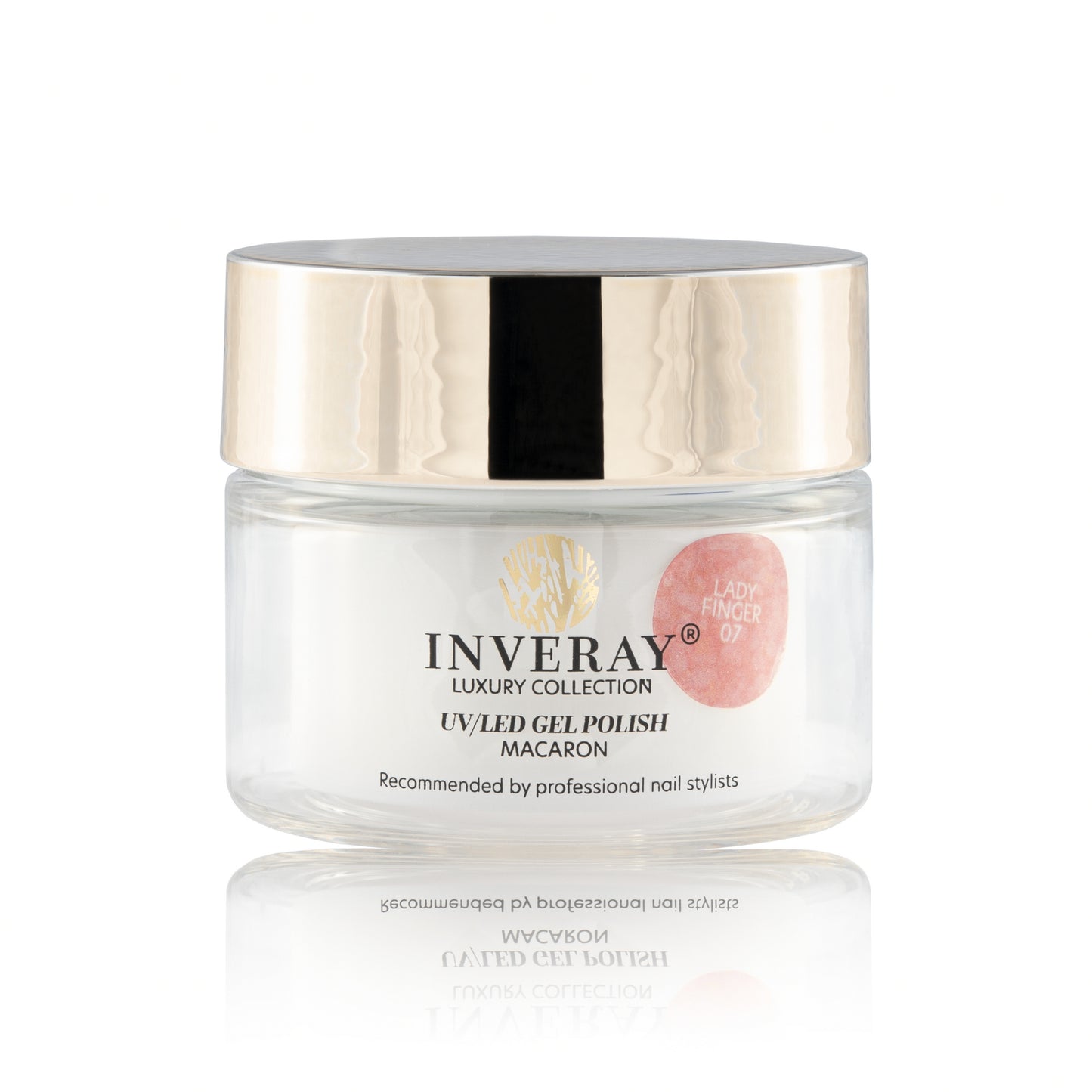 Inveray UV/LED Gel Nail Polish MACARON 007 LADYFINGER 10ml