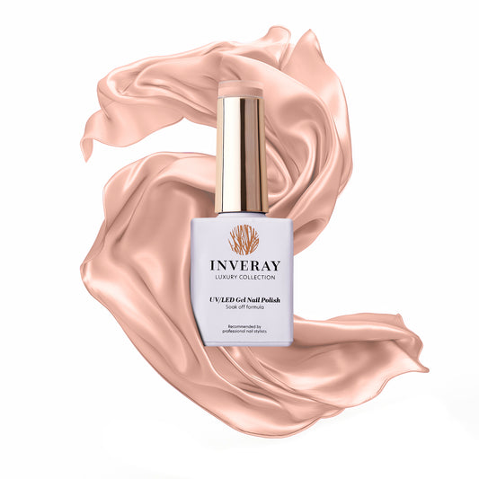 Inveray UV/LED Gel Nail Polish Luxury Collection N°122 OAT MILK 10ml