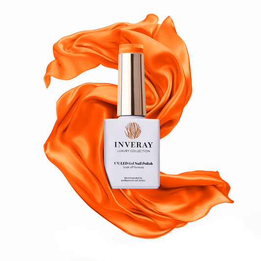 Inveray UV/LED Gel Nail Polish Luxury Collection N°134 CHARMING CLEMENTINE 10ml