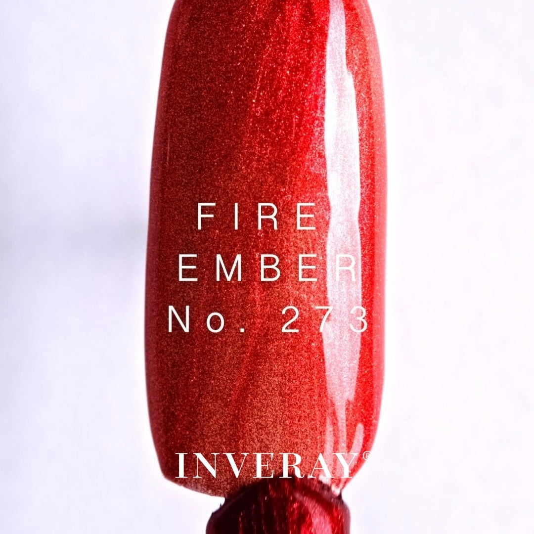 273 Inveray UV/LED Gel Nail Polish Luxury Collection N°273 FIRE EMBER 10ml