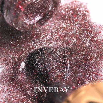 274 Inveray UV/LED Gel Nail Polish N°274 CORAL FLAME (cat eye) 10ml
