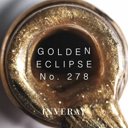 278 Inveray UV/LED Gel Nail Polish N°278 GOLDEN ECLIPSE (cat eye) 10ml