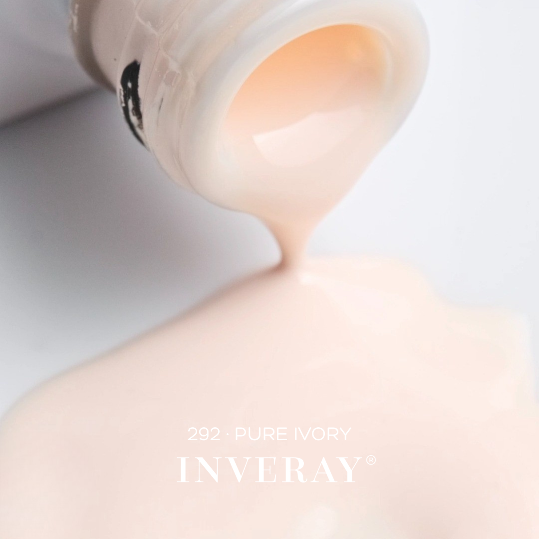 292 Inveray UV/LED Gel Nail Polish Luxury Collection N°292 PURE IVORY 10ml
