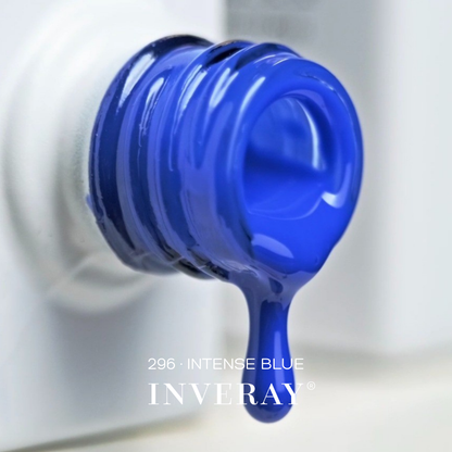 296 Inveray UV/LED Gel Nail Polish Luxury Collection N°296 INTENSE BLUE 10ml