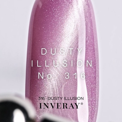 316 Inveray UV/LED Gel Nail Polish Luxury Collection N°316 DUSTY ILLUSION (KOREAN CAT EYE) 10ml