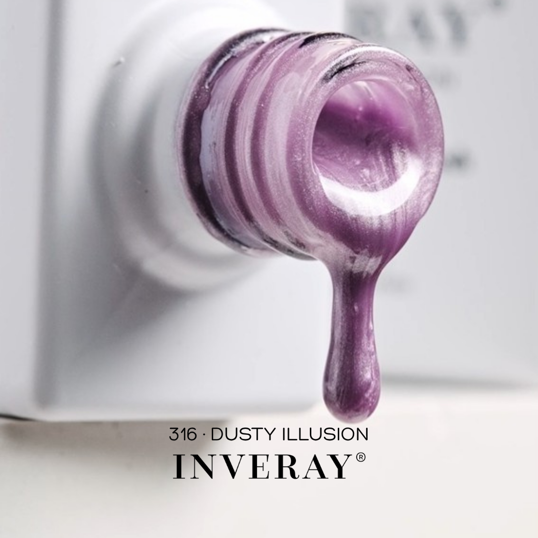 316 Inveray UV/LED Gel Nail Polish Luxury Collection N°316 DUSTY ILLUSION (KOREAN CAT EYE) 10ml