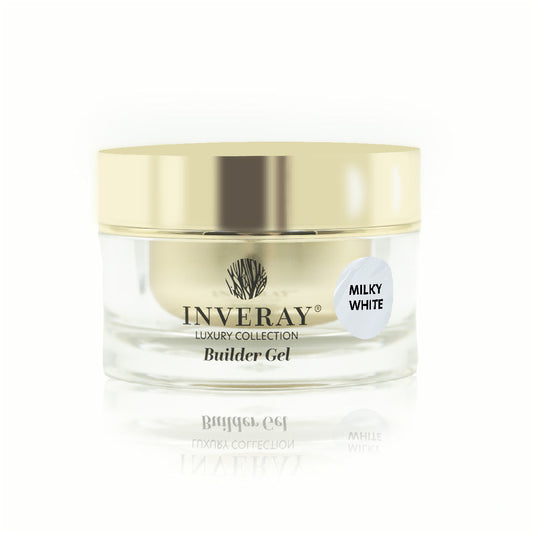 Inveray Builder Gel MILKY WHITE Luxury Collection 50ml HEMA-FREE