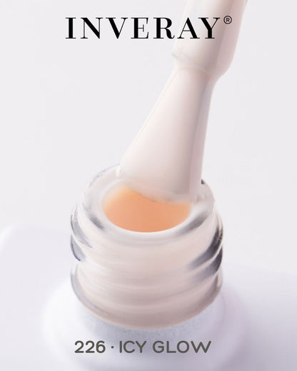 Inveray UV/LED Gel Nail Polish Luxury Collection N°226 ICY GLOW 10ml