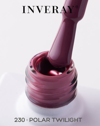 Inveray UV/LED Gel Nail Polish Luxury Collection N°230 POLAR TWILIGHT 10ml