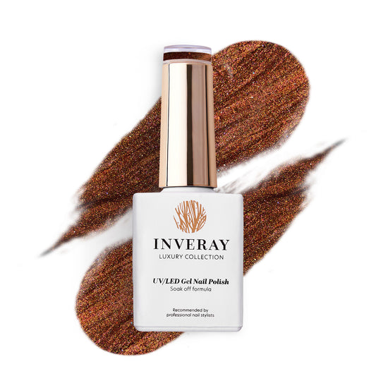 Inveray UV/LED Gel Nail Polish N°271 AMBER MIRAGE (cat eye) 10ml