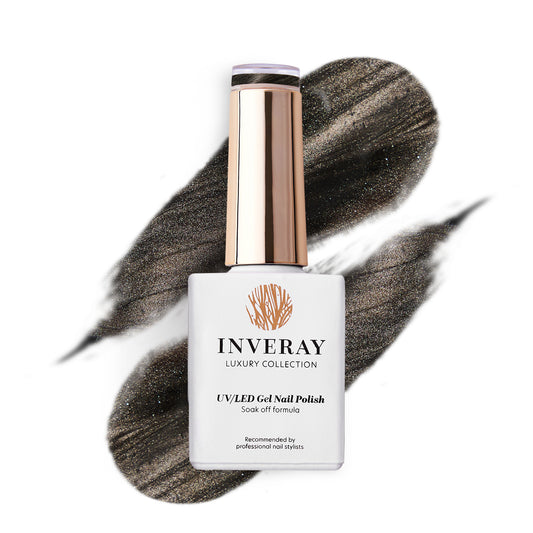 Inveray UV/LED Gel Nail Polish N°277 TITAN VEIL (cat eye) 10ml