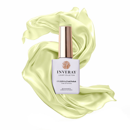 Inveray UV/LED Gel Nail Polish Luxury Collection N°245 LIME EPIPHANY 10ml