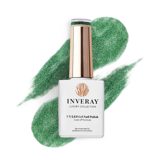 Inveray UV/LED Gel Nail Polish Luxury Collection N°261 ARTEMIS' EMERALD 10ml