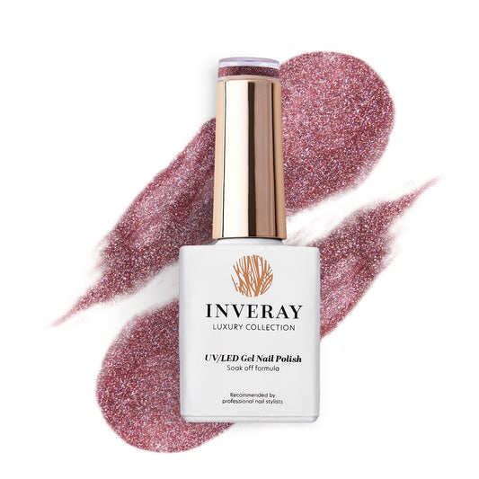 Inveray UV/LED Gel Nail Polish Luxury Collection N°262 APHRODITE’S SPARKS 10ml